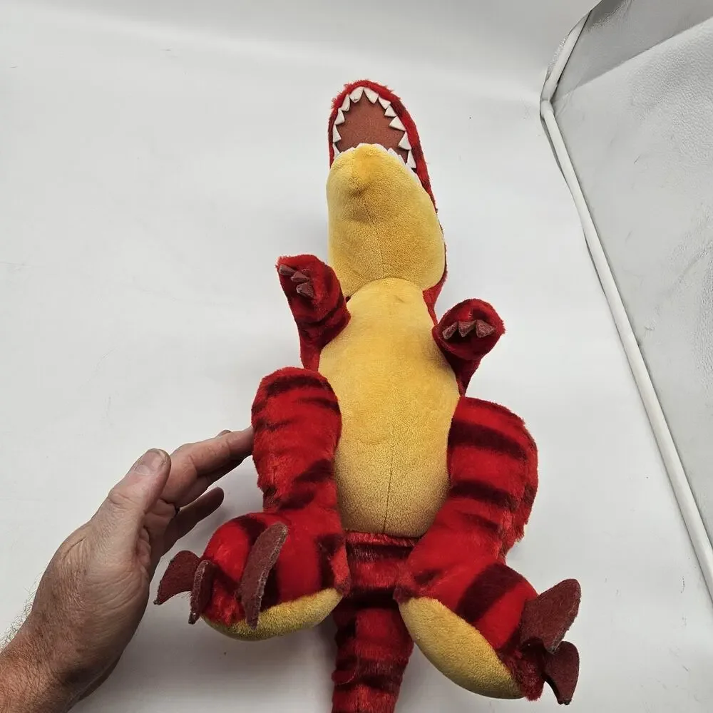 Build-A-Bear Workshop‎ Red T-Rex Dinosaur Plush Stuffed Animal Toy BAB